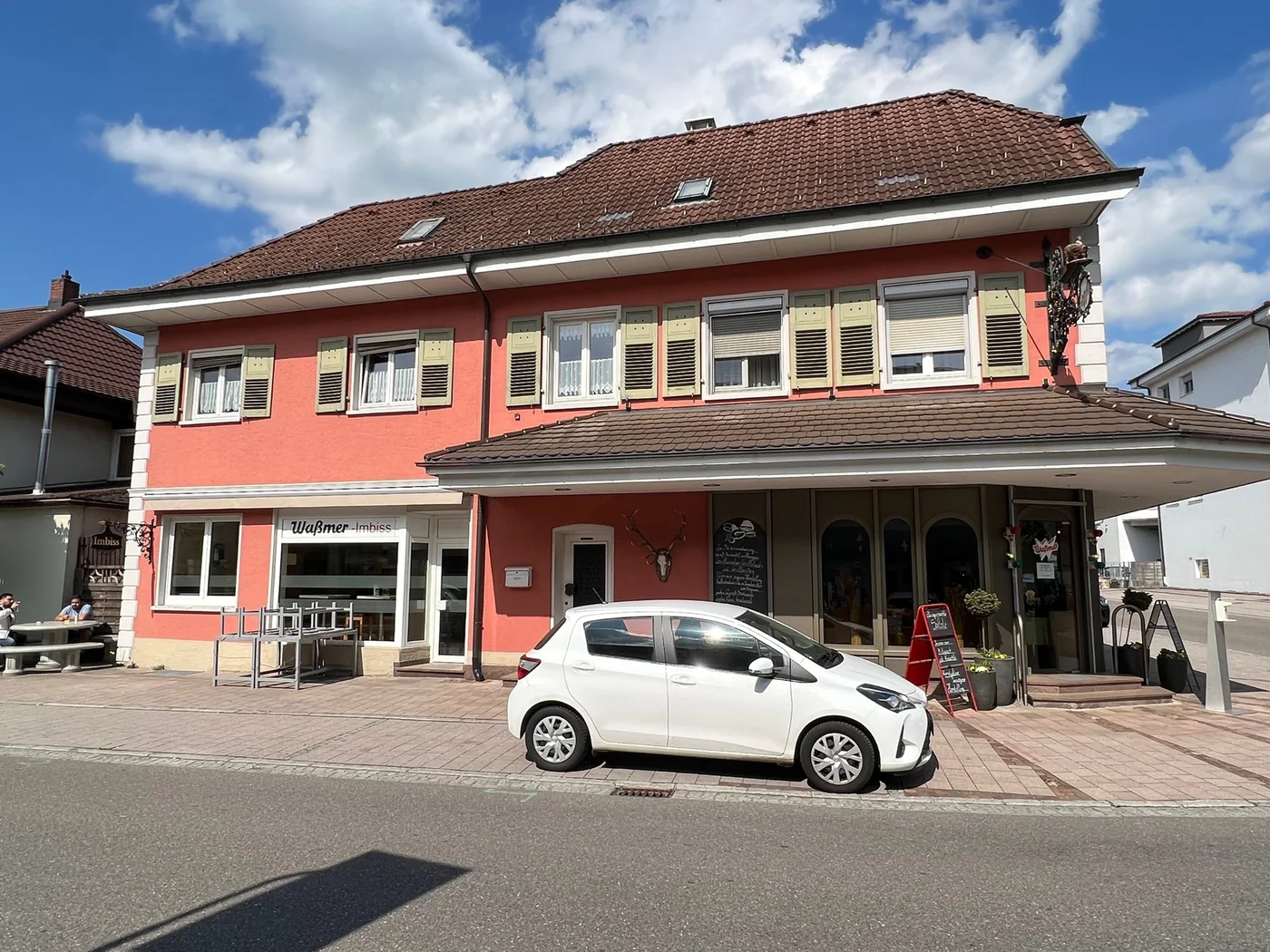 Außenansicht der Metzgerei Wassmer in Lauchringen